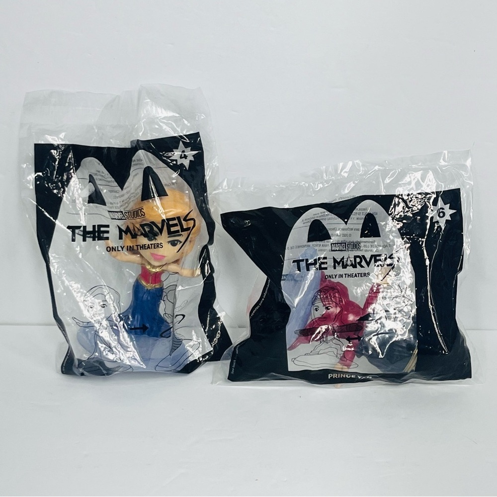 mcdonalds marvel studios‎ the marvels sealed princess carol and prince yan
